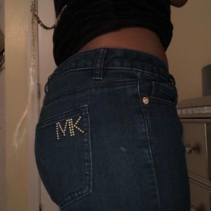 Dark wash Michael Kors jeans